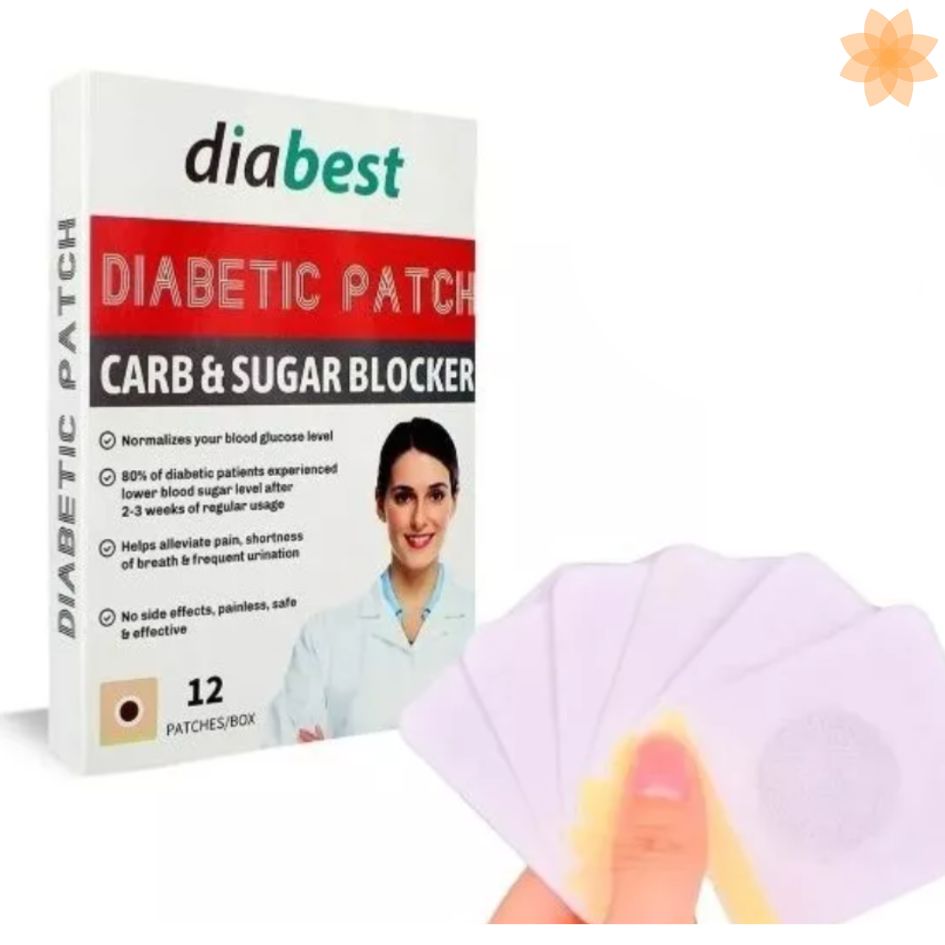Parches Diabéticos Control de Azúcar con 12Un.